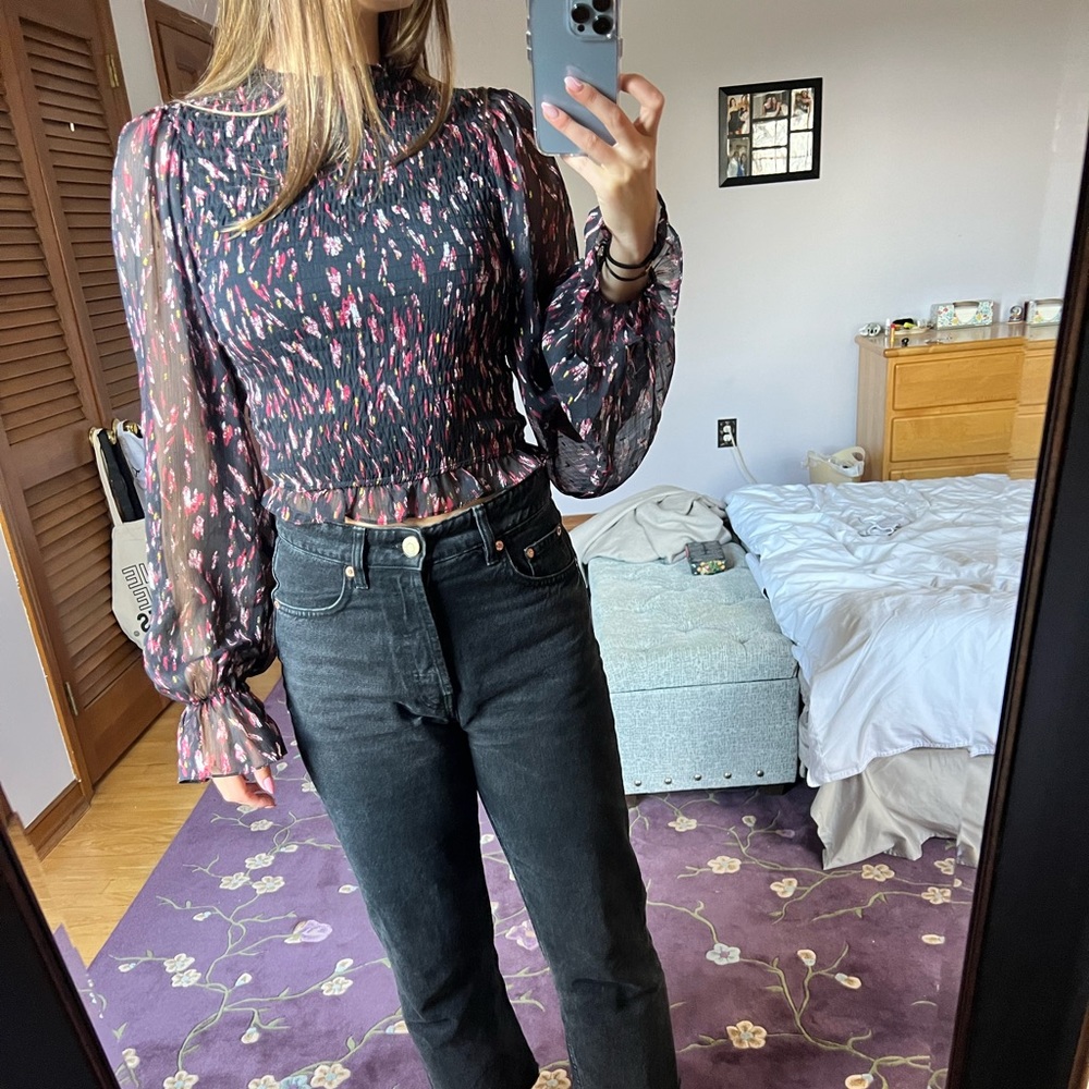 Long sleeve Crop top